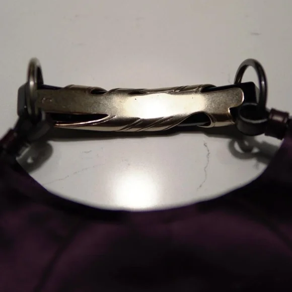 Tom Ford Yves Saint Laurent Purple Satin Mombosa Bag - Picture 10 of 12